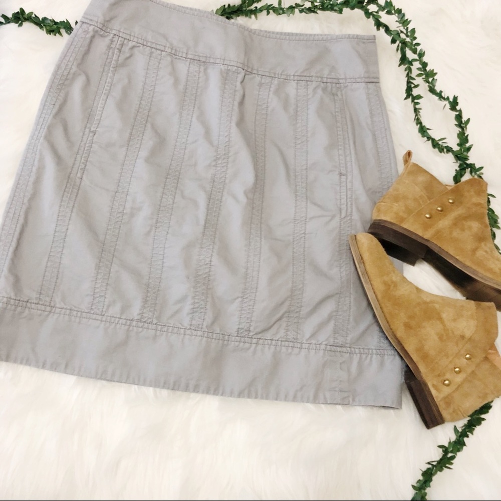 Fossil gray skirt size 8